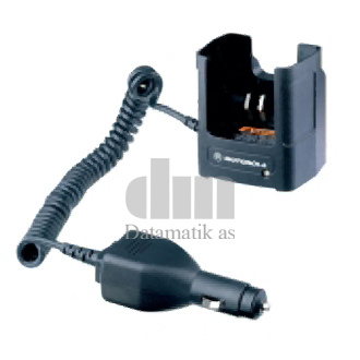 Vehicle charger, 12-24 VDC, cigarette lighter socket - No longer available from Motorola